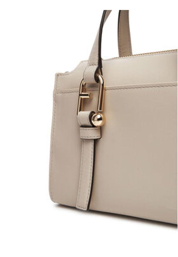Furla Torebka Nuvola Small WB01337 BX2045 CN VAN00 1007 Beżowy. Kolor: beżowy. Materiał: skórzane