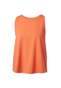 Top damski Helly Hansen Tech Split Back 2,0. Kolor: pomarańczowy. Sport: turystyka piesza #1