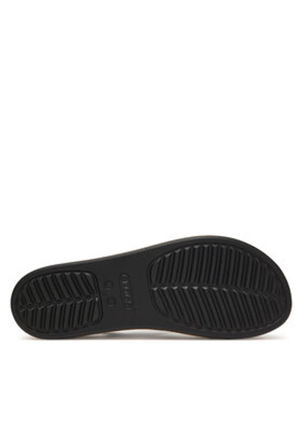 Crocs Sandały Brooklyn Cork Low Wedge 211144 Czarny. Kolor: czarny