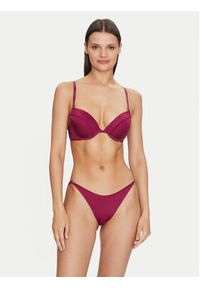 Calvin Klein Underwear Biustonosz push-up 000QF5145E Fioletowy. Kolor: fioletowy. Materiał: syntetyk. Rodzaj stanika: push-up