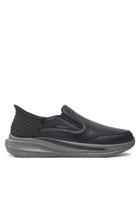 skechers - Skechers Półbuty Slade 205237 Czarny. Kolor: czarny. Materiał: skóra #1