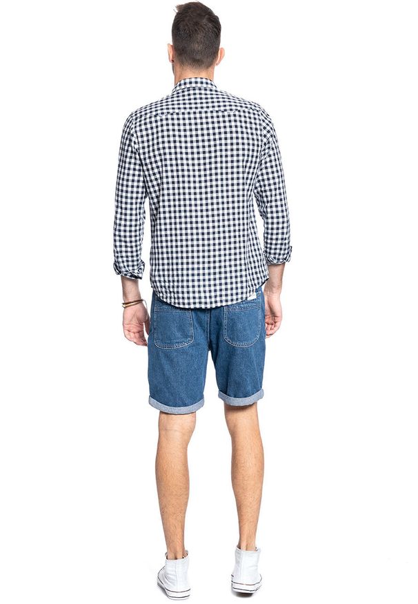Lee - SPODENKI MĘSKIE LEE PIPES TAPERED SHORTS TIC L73ZGGEZ 112120830