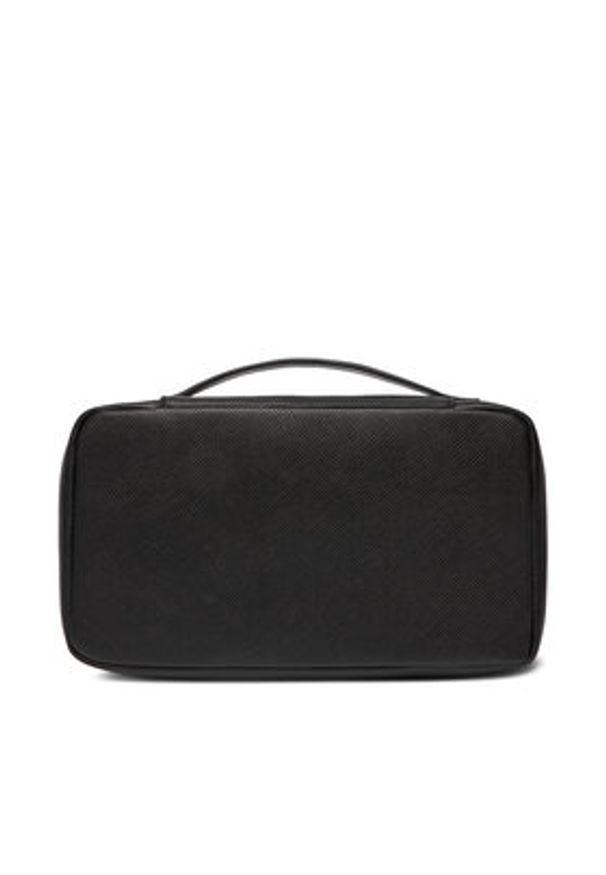 Guess Kosmetyczka Norom TWSN90 91045 Czarny. Kolor: czarny. Materiał: skóra
