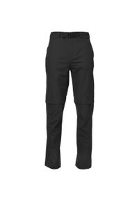 GALEO - Męskie Softshell 2 w 1 spodnie - Komfort i wszechstronność. Kolor: czarny. Materiał: softshell. Sezon: wiosna, jesień. Sport: turystyka piesza