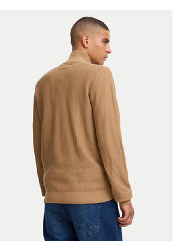 Blend Sweter 20718078 Beżowy Regular Fit. Kolor: beżowy. Materiał: bawełna