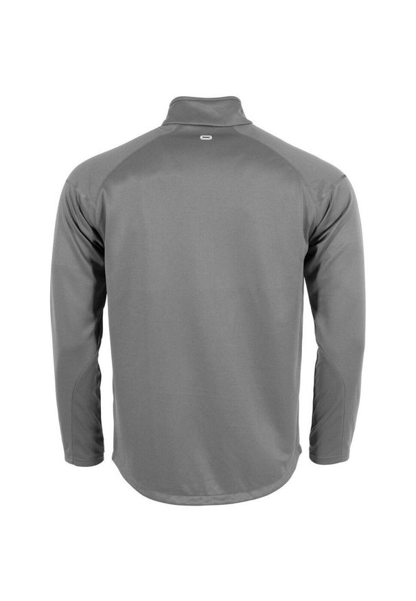 STANNO - Bluza dresowa z pełnym zamkiem błyskawicznym Stanno First. Kolor: szary, czarny, wielokolorowy. Materiał: dresówka