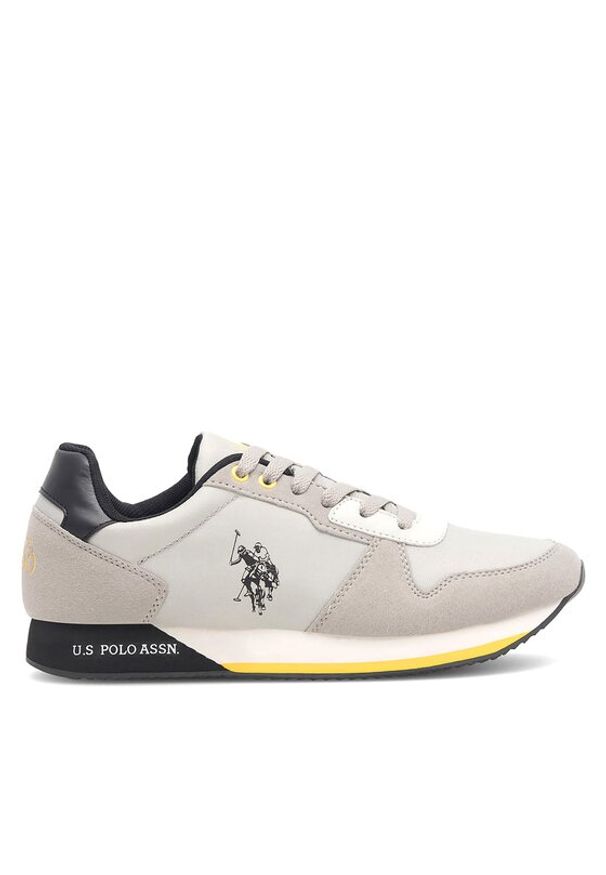 U.S. Polo Assn. Sneakersy NOBIL011M/CNH1 Szary. Kolor: szary. Materiał: materiał