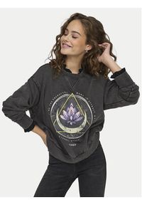 only - ONLY Bluza Lucinda 15340912 Szary Regular Fit. Kolor: szary. Materiał: bawełna, syntetyk #7