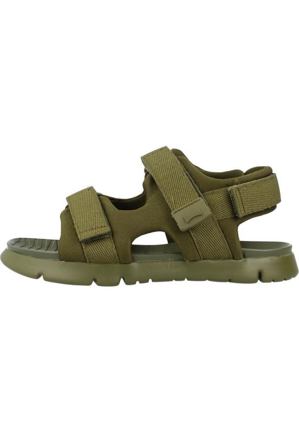 Camper - Sandały CAMPER ORUGA SANDAL KIDS Zielony. Kolor: zielony. Materiał: tkanina. Sezon: lato
