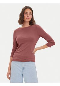 Vero Moda Bluzka Panda 10274133 Różowy Regular Fit. Kolor: różowy. Materiał: bawełna #1