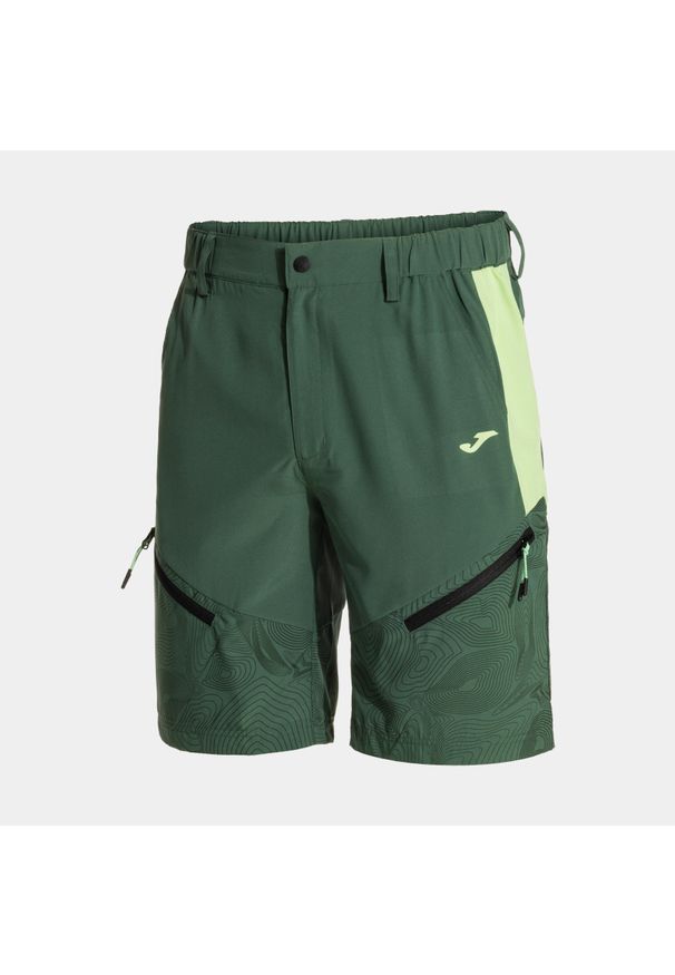 Szorty Sportowe Joma Mystic Bermuda Zielone XL. Kolor: zielony. Długość: krótkie. Sezon: lato. Sport: fitness