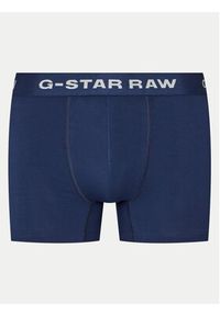 G-Star RAW - G-Star Raw Komplet 3 par bokserek D23773-D516 Niebieski. Kolor: niebieski. Materiał: bawełna #6