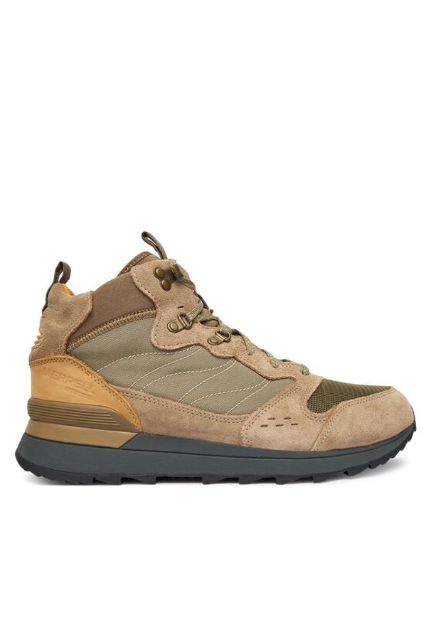 Merrell Trekkingi Alpine 83 Snkr Recraft Mid Waterproof J007331 Brązowy. Kolor: brązowy. Materiał: skóra, zamsz. Sport: turystyka piesza