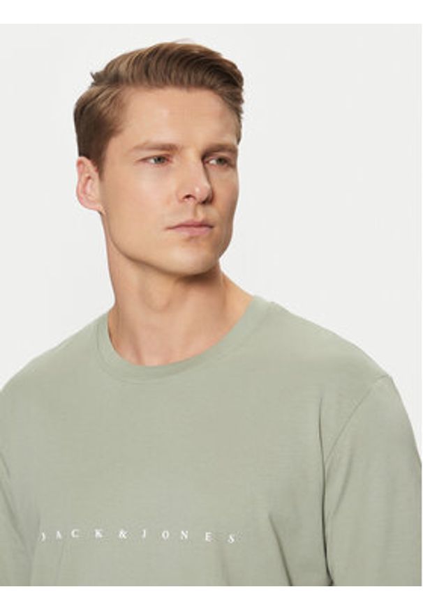 Jack & Jones - Jack&Jones T-Shirt Star 12234746 Zielony Relaxed Fit. Kolor: zielony. Materiał: bawełna