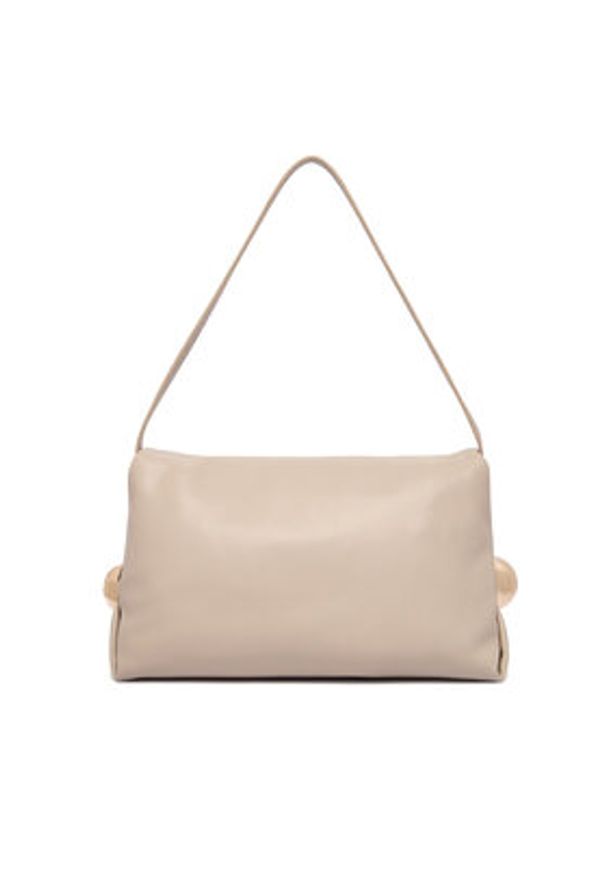 Liu Jo Torebka Riccy AF5097 E0077 Beżowy. Kolor: beżowy. Materiał: skórzane