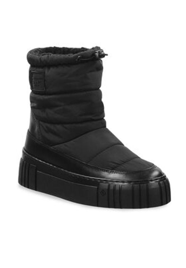 GANT - Gant Śniegowce Snowmont Mid Boot 27547369 Czarny. Kolor: czarny. Materiał: materiał