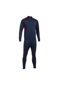 Dres Joma Championship VII. Kolor: czerwony, niebieski, wielokolorowy. Materiał: dresówka. Sport: fitness, piłka nożna