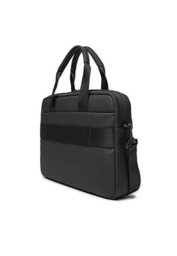 Calvin Klein Torba na laptopa Ck Essential Laptop Bag Rub K50K512724 Czarny. Kolor: czarny. Materiał: skóra
