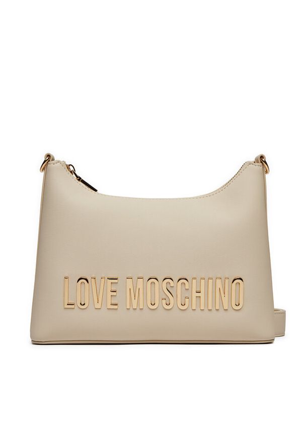 Love Moschino - Torebka LOVE MOSCHINO. Kolor: beżowy