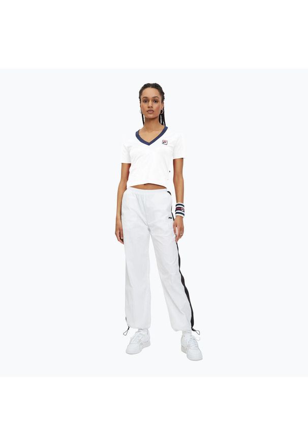 Fila - Koszulka damska FILA Ludhiana. Kolor: biały