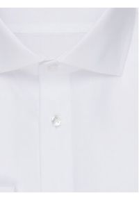 Seidensticker Koszula 01.293677 Biały Shaped Fit. Kolor: biały. Materiał: bawełna #3