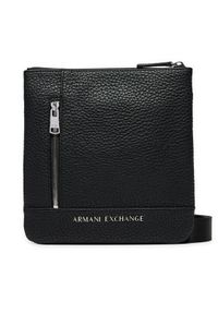 Armani Exchange Saszetka 952652 CC828 00020 Czarny. Kolor: czarny. Materiał: skóra