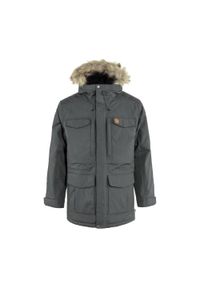 Fjällräven - Kurtka zimowa męska Fjallraven Nuuk Parka. Kolor: brązowy. Sezon: zima