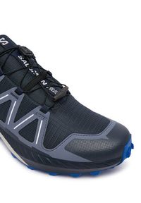 salomon - Salomon Buty do biegania Speedcross Peak L49170900 Granatowy. Kolor: niebieski. Materiał: materiał. Model: Salomon Speedcross #2