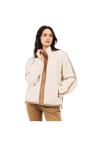 Polar damski zapinany na zamek Protest Red. Kolor: brązowy. Materiał: polar #1