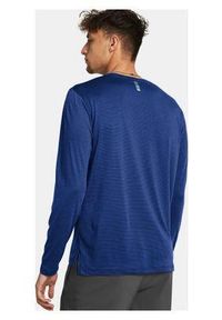 Longsleeve do biegania męski Under Armour Launch. Kolor: niebieski. Długość rękawa: długi rękaw. Sport: bieganie