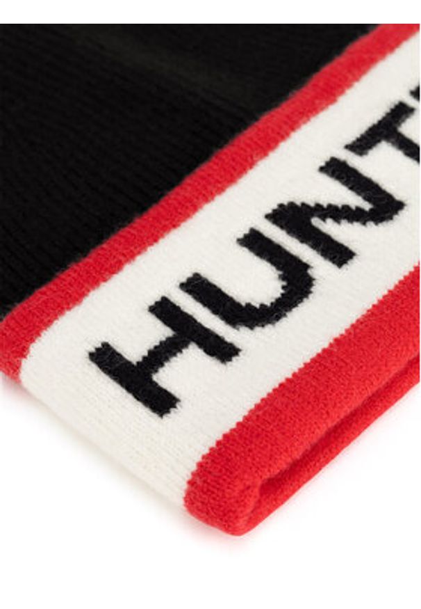 Hunter Czapka HTR-U3-001-AW24 Czarny. Kolor: czarny. Materiał: syntetyk