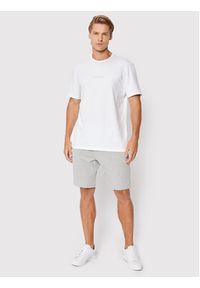Calvin Klein Underwear Szorty piżamowe 000NM2174E Szary Regular Fit. Kolor: szary. Materiał: bawełna #4