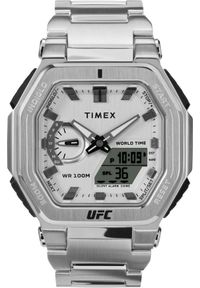 Zegarek Timex Zegarek męski Timex TW2V84700 srebrny. Kolor: srebrny #1