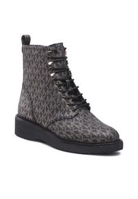 MICHAEL Michael Kors Botki Haskell Bootie 40F2HSFE5B Czarny. Kolor: czarny. Materiał: skóra