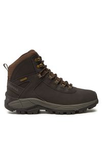 Merrell Trekkingi Vego Mid Ltr Wp J311539C Brązowy. Kolor: brązowy. Materiał: skóra, nubuk. Sport: turystyka piesza