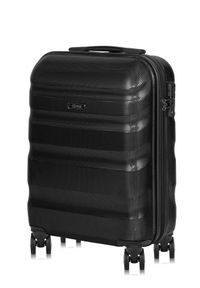 Ochnik - Komplet walizek na kółkach 19'/24'/28'. Kolor: czarny. Materiał: materiał, poliester, guma, kauczuk #5