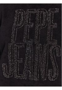 Pepe Jeans Bluza Ruby PL581260 Czarny Regular Fit. Kolor: czarny. Materiał: syntetyk