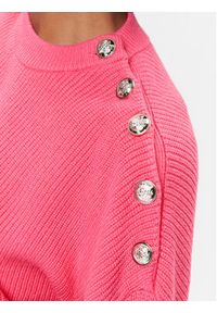 Morgan Sweter 232-MARIN Różowy Regular Fit. Kolor: różowy. Materiał: syntetyk #2