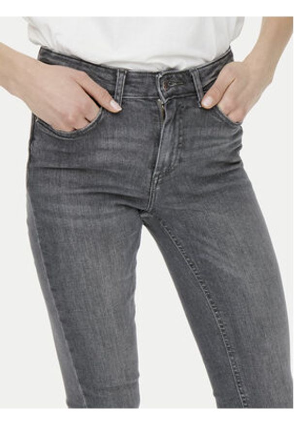 only - ONLY Jeansy Blush 15233721 Szary Flared Fit. Kolor: szary