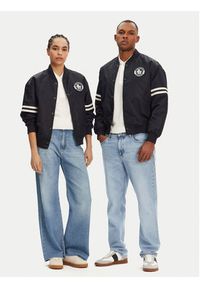Lacoste Kurtka bomber BH3441 Granatowy Regular Fit. Kolor: niebieski. Materiał: syntetyk
