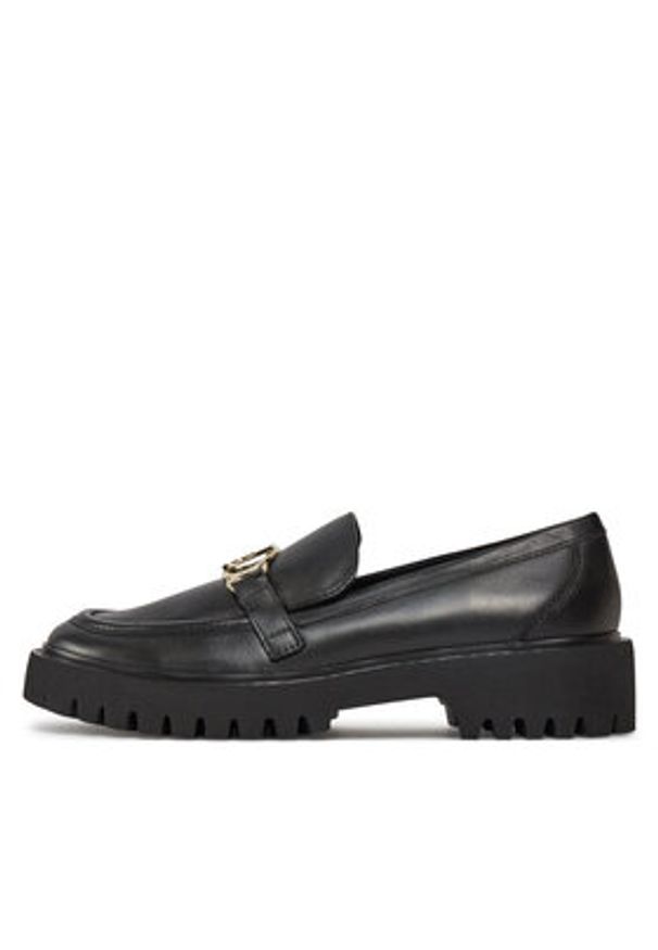 Liu Jo Loafersy Cora 01 SA4001 P0102 Czarny. Kolor: czarny. Materiał: skóra