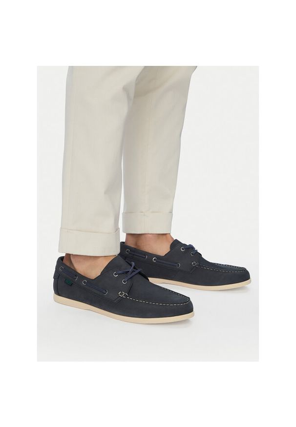 Półbuty Clarks. Kolor: niebieski