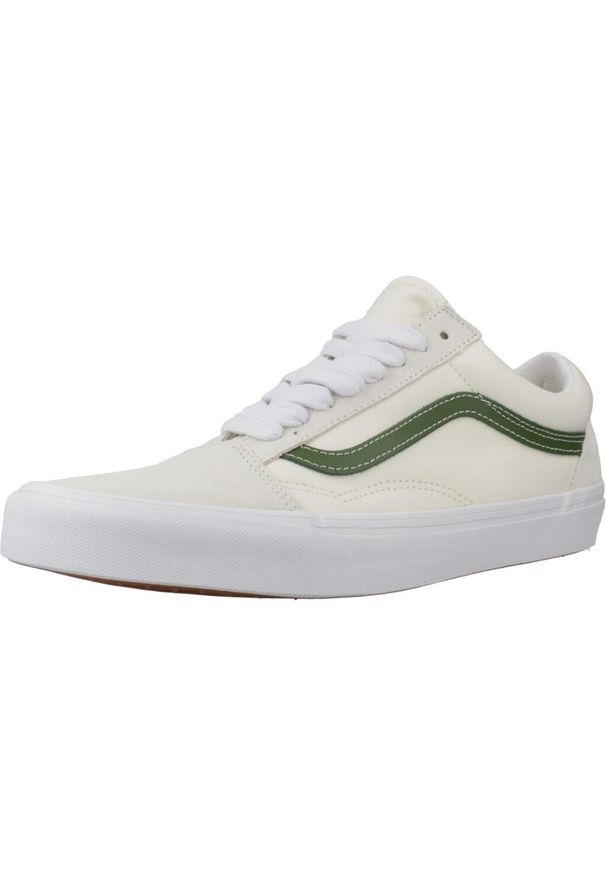 Tenisówki Vans Model Old Skool Kolor Beżowy. Kolor: beżowy. Materiał: tkanina, skóra