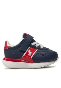 Polo Ralph Lauren Sneakersy RL00295410 T Granatowy. Kolor: niebieski. Materiał: skóra