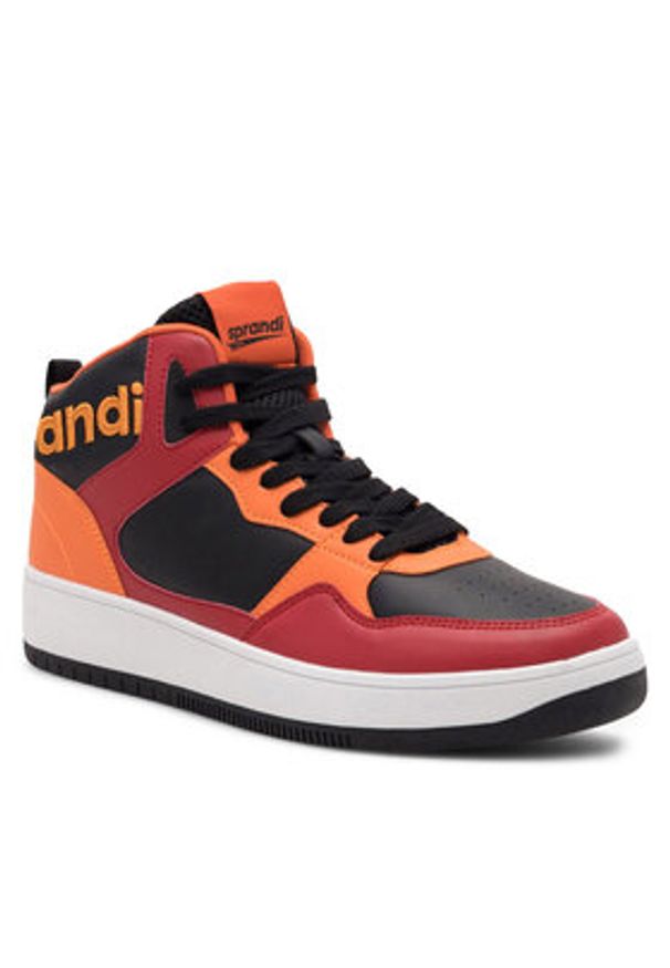 Sprandi Sneakersy HEAT MID MPRS-2022M03108-2 Pomarańczowy. Kolor: pomarańczowy