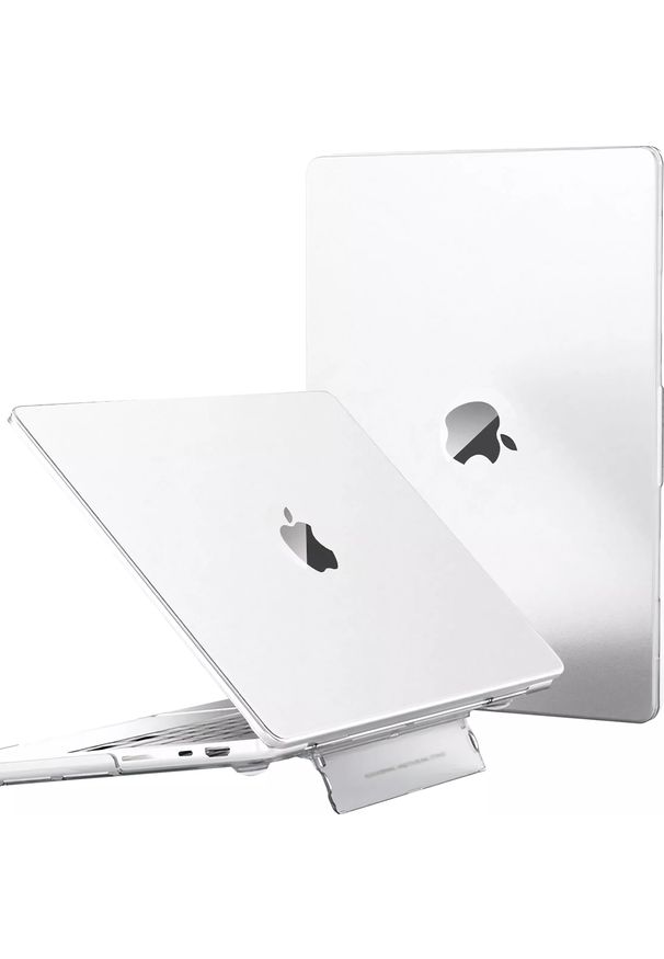 Etui Alogy Etui matowe z podstawką Alogy ProStand obudowa do MacBook Air 13.3" (A1932/A2179/A2337) Przezroczyste