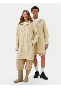 Hunter Kurtka przeciwdeszczowa Andrea Unisex HARU0002244 Beżowy Regular Fit. Kolor: beżowy. Materiał: syntetyk