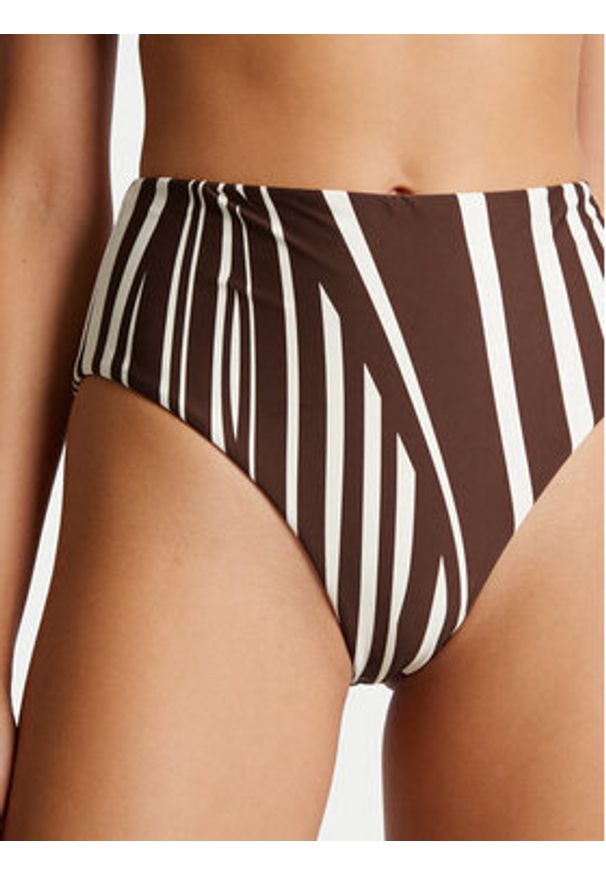 Seafolly Dół od bikini Coastline 40646-270 Brązowy. Kolor: brązowy. Materiał: syntetyk