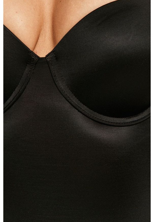 Spanx - Body modelujące Strapless Cupped Mid-Thigh. Kolor: czarny