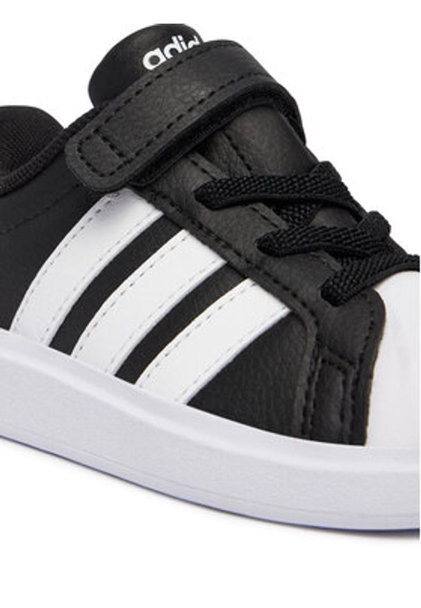 Adidas - adidas Sneakersy Streettalk JQ8605 Czarny. Kolor: czarny. Materiał: skóra